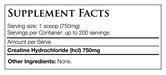 PACK NUTRITION ELEMENTALS CREATINE HCL 150G - Bay Supplements - Creatine - deals - general health