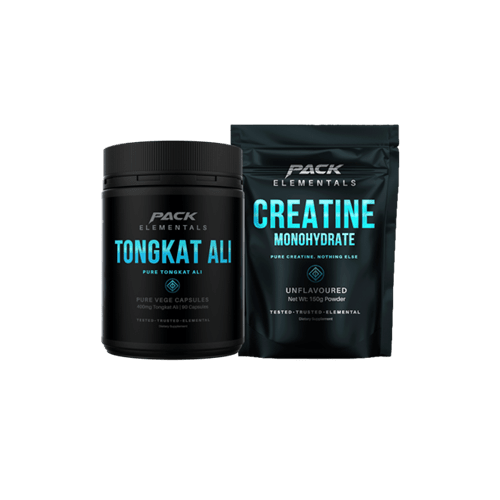 PACK NUTRITION ELEMENTALS TONGKAT ALI 90 CAPS + CREATINE 150G COMBO - Bay Supplements