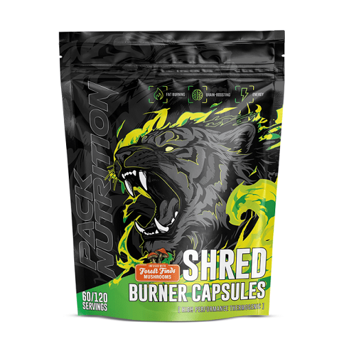 PACK NUTRITION SHRED BURNER CAPSULES 120 SERVE - Bay Supplements