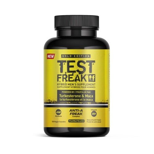 PHARMA FREAK TEST FREAK GOLD LABEL 120 CAPS - Bay Supplements
