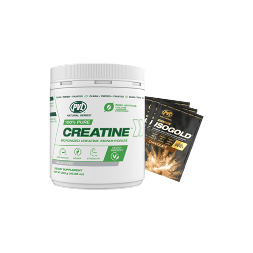 PVL 100% PURE CREATINE 300G + FREE GIFTS - Bay Supplements - Creatine - deals - Muscle Growth