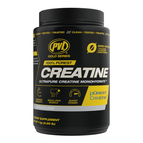 PVL GOLD SERIES PUREST CREATINE 1KG - Bay Supplements - Creatine - general health - Muscle Growth