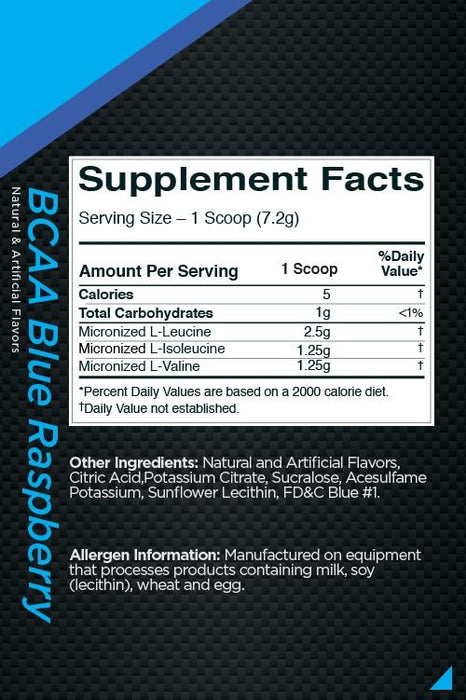 RULE 1 BCAA - 30 SERVE - Bay Supplements