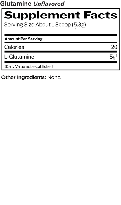 RULE 1 GLUTAMINE - 75 SERVES - Bay Supplements - GLUTAMINE - Amino Acids/BCAA - general health