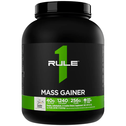 RULE 1 MASS GAINER 6LB - Bay Supplements - Mass Gainer - Vanilla Creme - Muscle Growth - Protein powder
