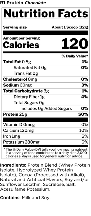 RULE 1 PROTEIN ISOLATE 2LB - Bay Supplements