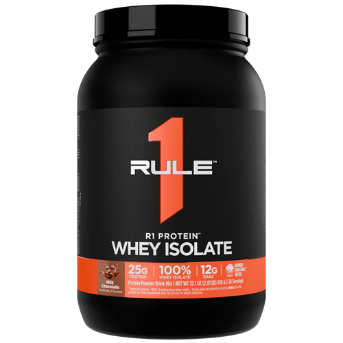 RULE 1 PROTEIN ISOLATE 2LB - Bay Supplements - Protein Powder - Milk Chocolate - Gluten Free Protein - Lactose Free Protein