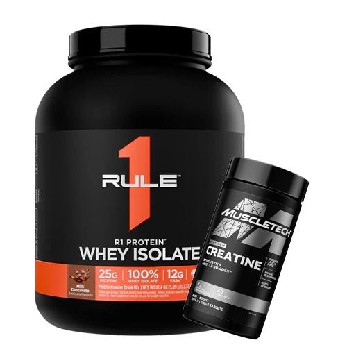 RULE 1 PROTEIN ISOLATE 5LB + FREE GIFT - Bay Supplements - Protein Powder - Creatine - deals - Gluten Free Protein
