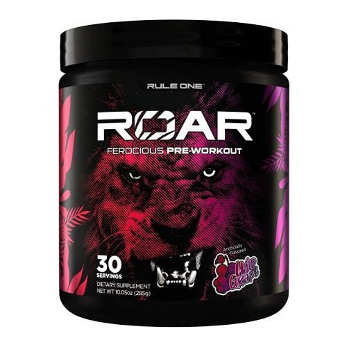 RULE 1 ROAR FEROCIOUS PRE-WORKOUT - Bay Supplements - Pre-workout - Wild Grape - Electrolytes - Pump