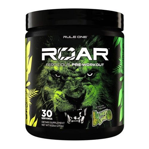 RULE 1 ROAR FEROCIOUS PRE-WORKOUT - Bay Supplements - Pre-workout - Lemon Lime - Electrolytes - Pump