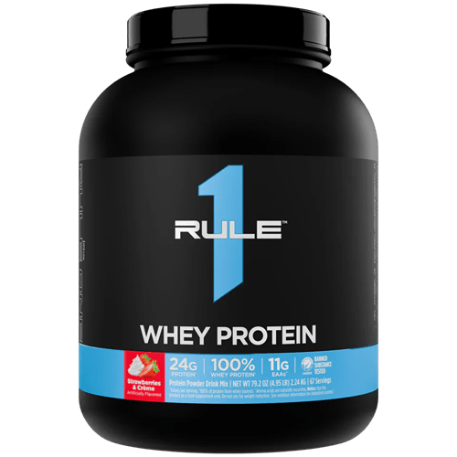 RULE 1 WHEY BLEND 5LB - Bay Supplements - Protein powder - Strawberries & Creme - Whey Protein