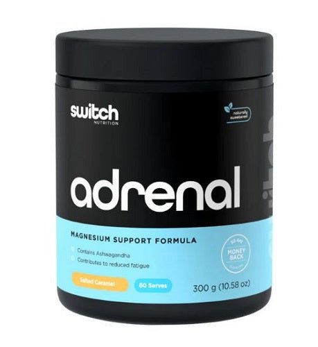 SWITCH NUTRITION ADRENAL SWITCH - 60 SERVES - DATED 9/25 & 11/25 - Bay Supplements