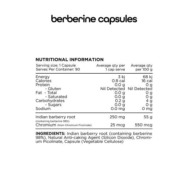 SWITCH NUTRITION ESSENTIALS BERBERINE+ 90 CAPS - Bay Supplements