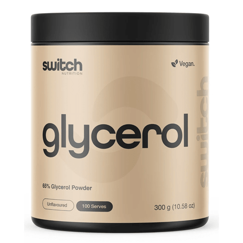 SWITCH NUTRITION ESSENTIALS GLYCEROL - 100 SERVES - Bay Supplements - Pre-workout - Endurance - Non Stim