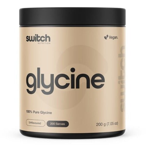 SWITCH NUTRITION PURE GLYCINE - 200 SERVES - Bay Supplements