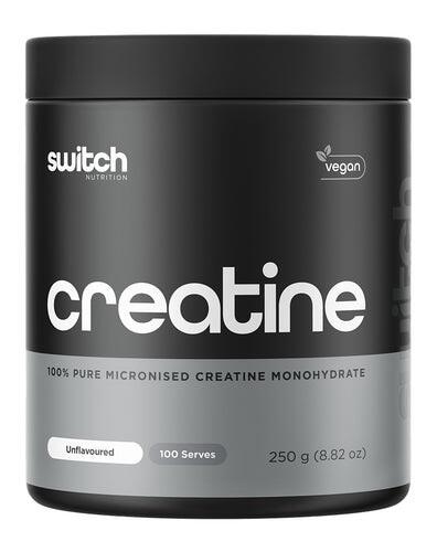 SWITCH NUTRITION PURE MICRONISED CREATINE MONOHYDRATE 100 SERVES - Bay Supplements