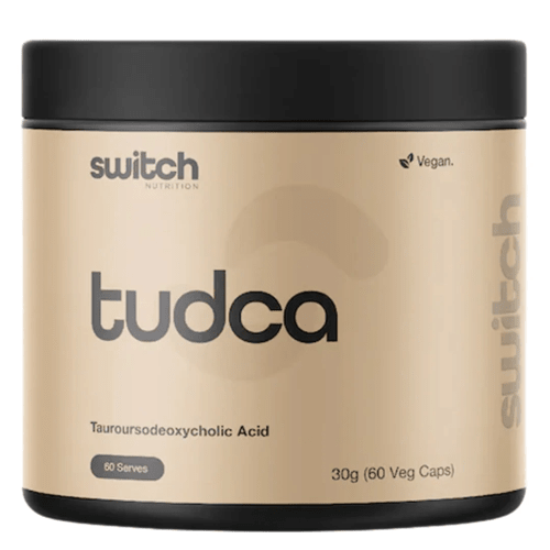 SWITCH NUTRITION TUDCA - 60 CAPS - Bay Supplements - General Health - Detox & Cleanse
