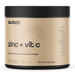 SWITCH NUTRITION ZINC + VIT C - 60 VEG CAPS - Bay Supplements - General Health - Mens Health - Skin & Hair Support