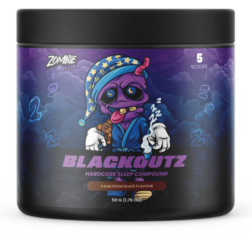 ZOMBIE LABS BLACKOUTZ MINI SLEEP FORMULA - 5 SERVES - Bay Supplements