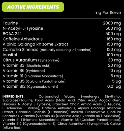 ZOMBIE LABS STIMZ EXTREME ENERGY - SINGLE - Bay Supplements