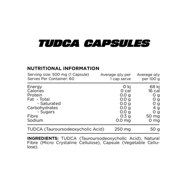 ZOMBIE LABS TUDCA - 60 CAPSULES - Bay Supplements
