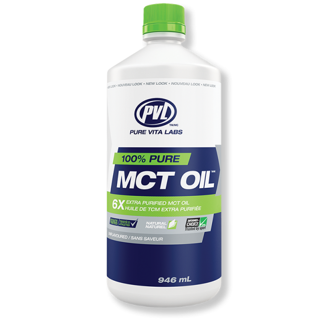 PVL 6x Extra Purified 100% Pure MCT Oil 946mL