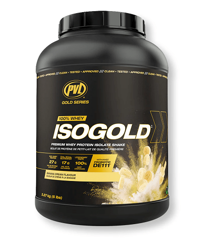 PVL 100% WHEY ISOGOLD - PREMIUM ISOLATE PROTEIN 5LB