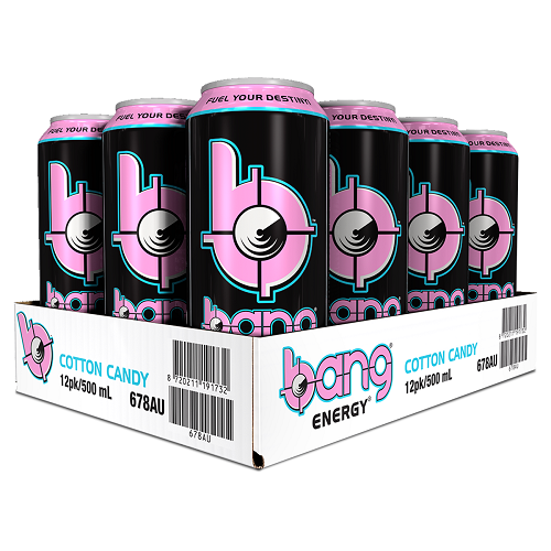 VPX BANG ENERGY DRINK 500ML 12 PACK — Bay Supplements