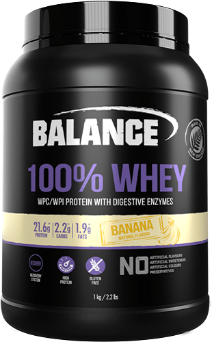 BALANCE 100% WHEY NATURAL 1KG - Bay Supplements