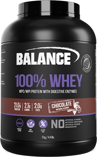 BALANCE 100% WHEY NATURAL 2KG - Bay Supplements