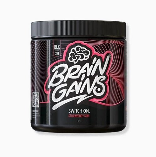 BRAIN GAINS BLACK EDITION SWITCH ON - 40 SERVES - Bay Supplements