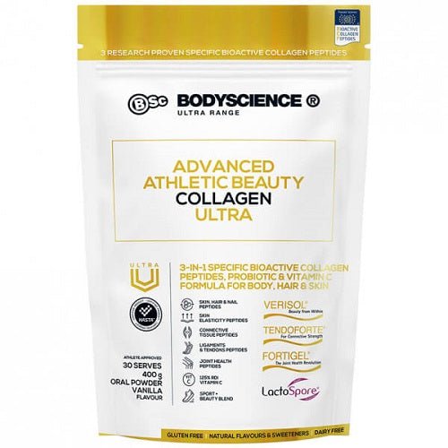 BSC ADVANCED ATHLETIC BEAUTY COLLAGEN ULTRA 400G - Bay Supplements