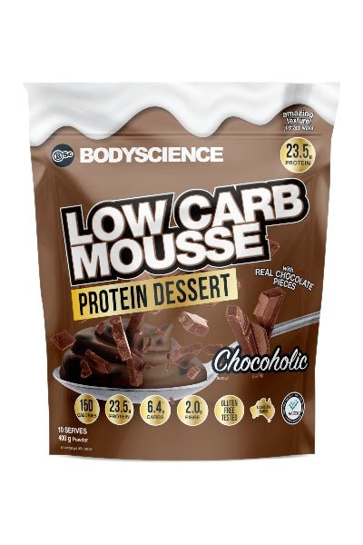 BSC LOW CARB MOUSSE PROTEIN DESSERT - Bay Supplements