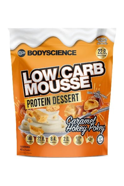 BSC LOW CARB MOUSSE PROTEIN DESSERT - Bay Supplements