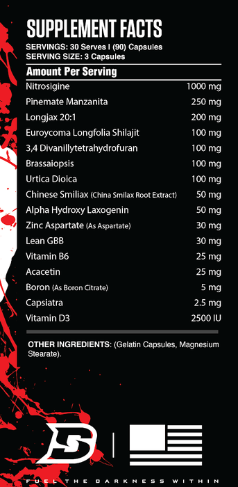 DARKSIDE ULTRA SHRED X (MUSCLE BULDING FAT BURNER) - Bay Supplements