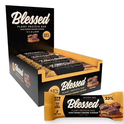 EHP LABS BLESSED PLANT PROTEIN BAR (12 PACK) - Bay Supplements