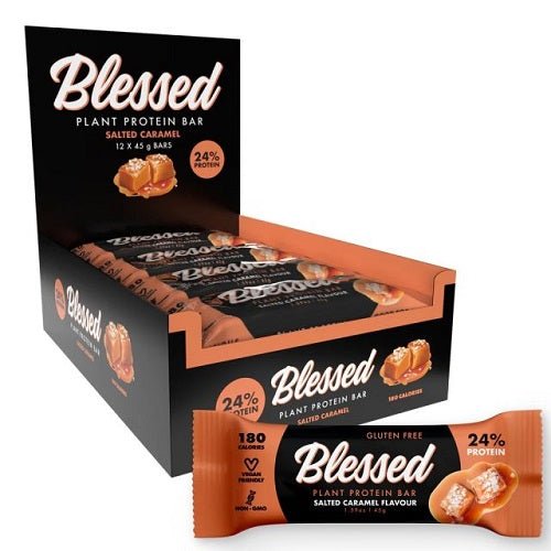 EHP LABS BLESSED PLANT PROTEIN BAR (12 PACK) - Bay Supplements