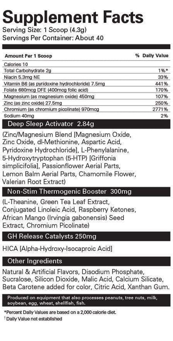 EHP LABS OXYSLEEP 40 SERVES - Bay Supplements