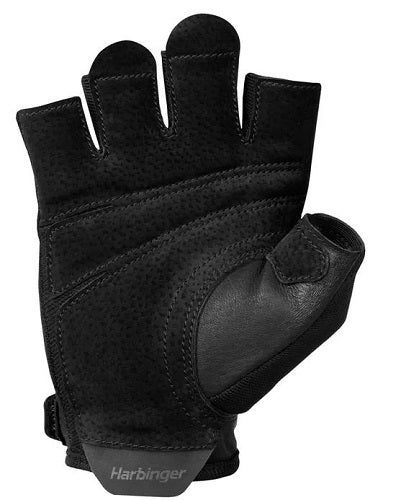 HARBINGER MEN'S POWER GLOVES BLACK 2.0 - Bay Supplements