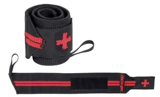 HARBINGER RED LINE THUMB LOOP WRIST WRAPS BLK/RED 18" - Bay Supplements