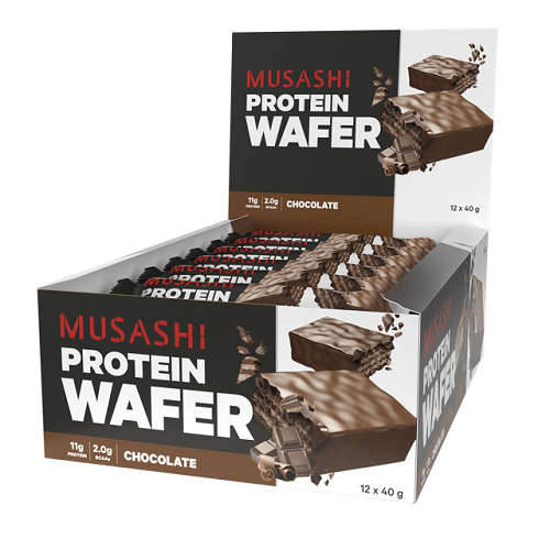 MUSASHI PROTEIN WAFER BAR 12 PACK - Bay Supplements