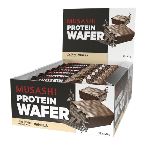 MUSASHI PROTEIN WAFER BAR 12 PACK - Bay Supplements