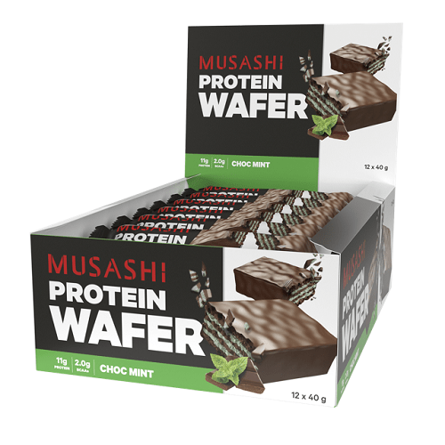 MUSASHI PROTEIN WAFER BAR 12 PACK - Bay Supplements