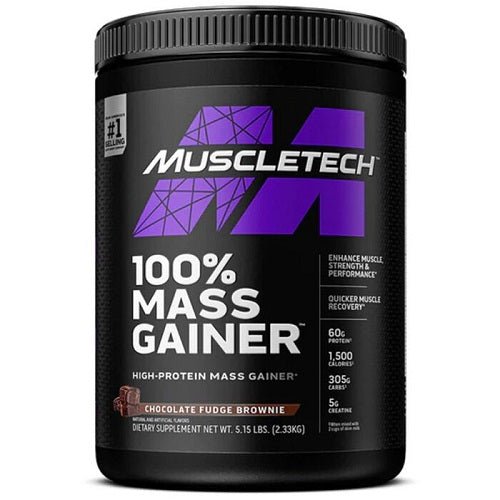 MUSCLETECH 100% MASS GAINER 5.15LB - Bay Supplements