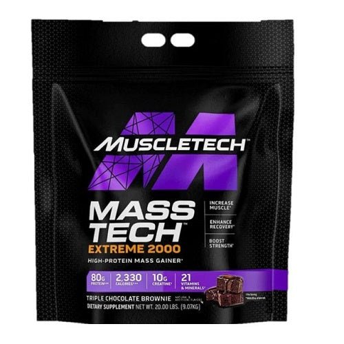 MUSCLETECH MASS TECH EXTREME 2000 20LB - Bay Supplements