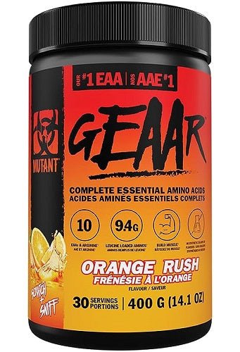 MUTANT GEAAR BCAA + EAA 30 SERVE - Bay Supplements