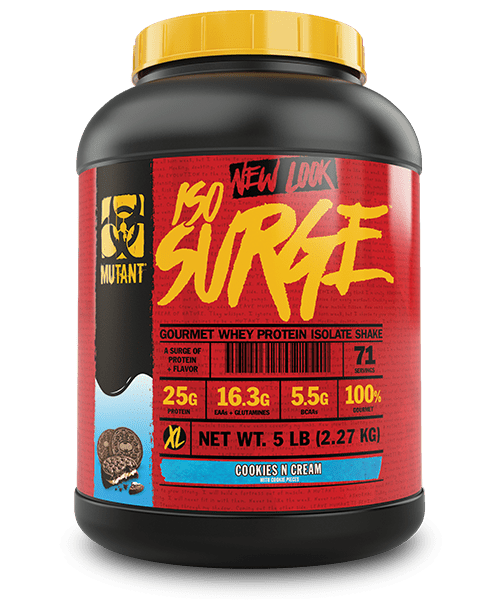 MUTANT ISO SURGE WHEY PROTEIN ISOLATE 5LB - Bay Supplements