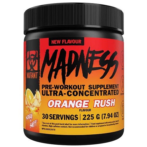 MUTANT MADNESS PRE WORKOUT 30 SERVES - Bay Supplements