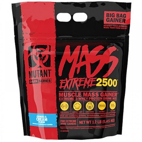 MUTANT MASS EXTREME 2500 12LB - Bay Supplements