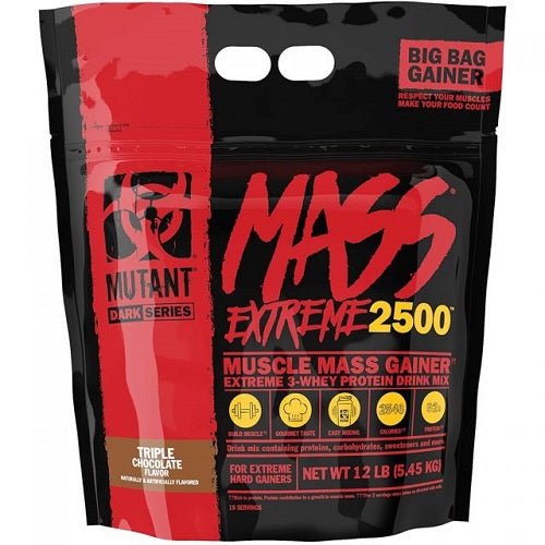 MUTANT MASS EXTREME 2500 12LB - Bay Supplements